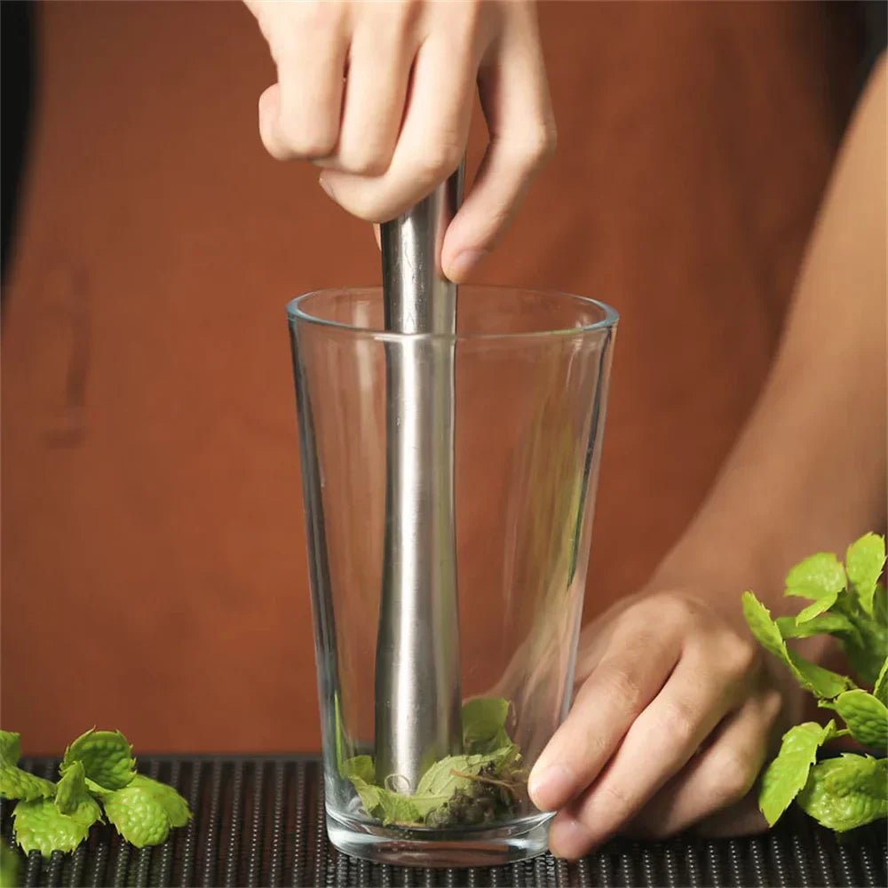 Cocktail Shaker Stick Muddler Drink Pusher Home Brewing