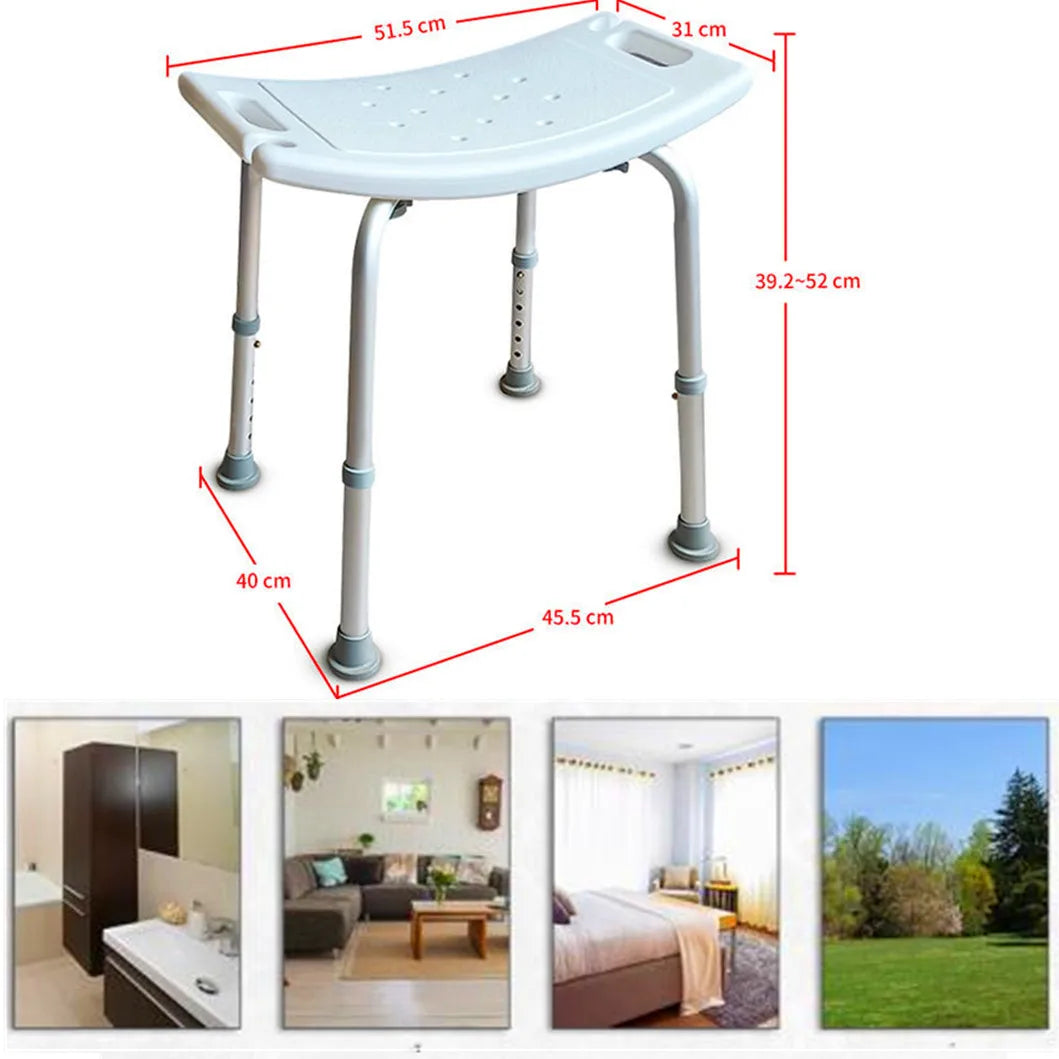 Bathroom and Shower Chair Elderly Folding Bath Chair