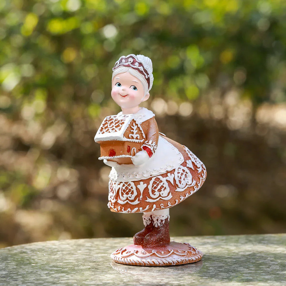 Outdoor Garden Christmas Lovely Santa Claus With A