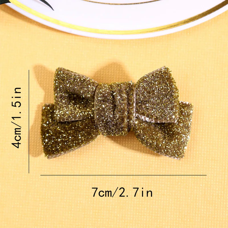 Fashion Ribbon Hairgrips Bow Hairpin For Women Girls