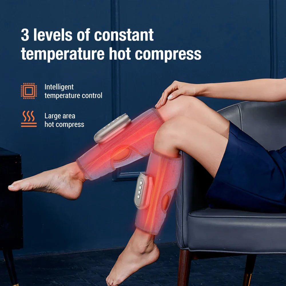 Leg Massage Machine Foot Calf Massager Electric Heating