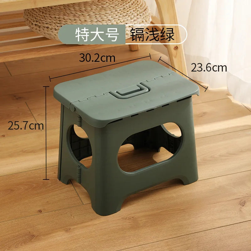 Portable Plastic Folding Stool Outdoor Fishing Stool Small