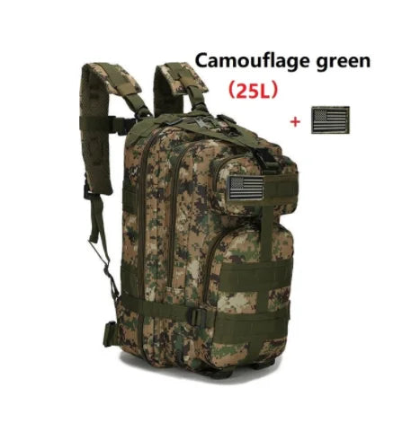 55L 4-in-1 Tactical Molle Backpack for Hiking & Camping