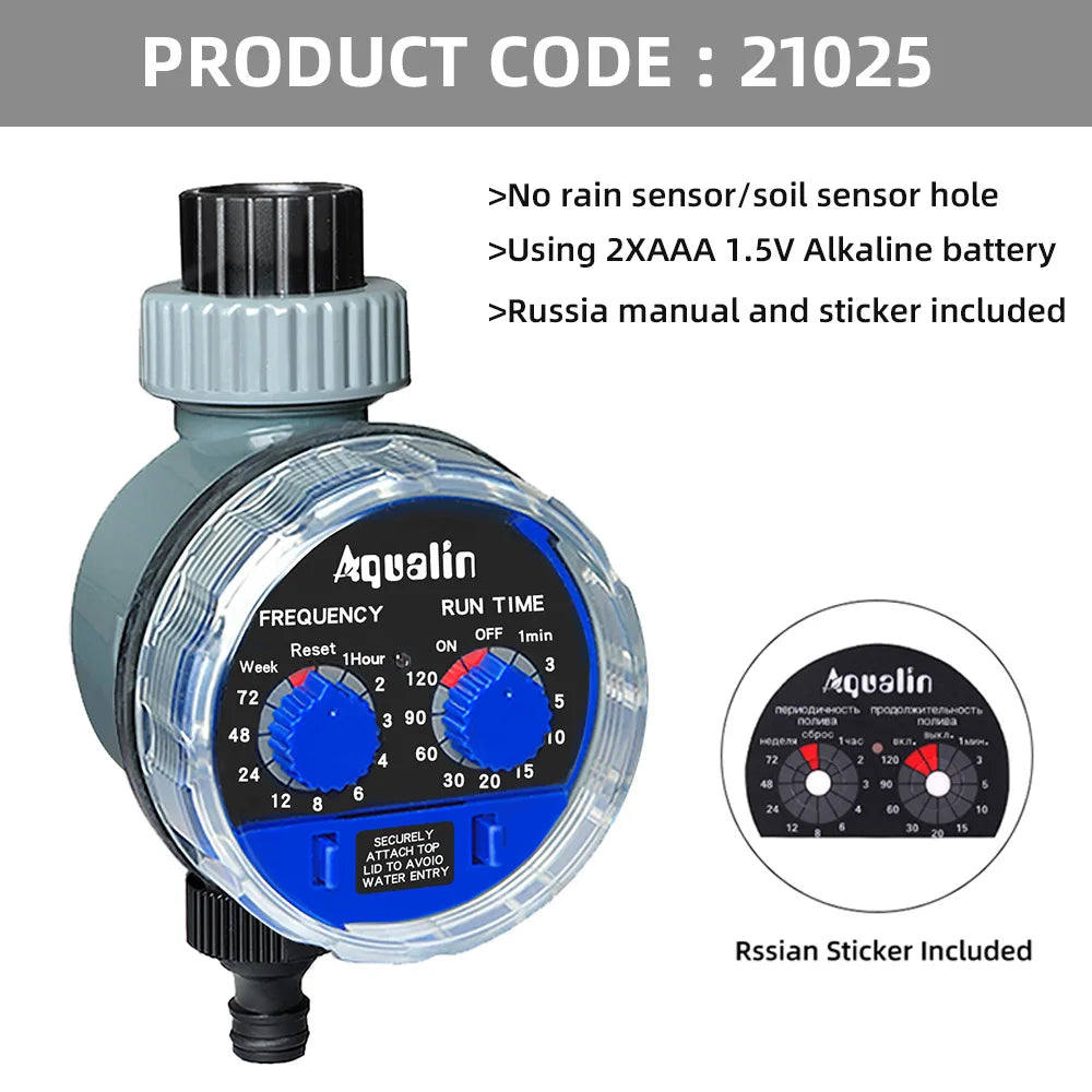 Garden Water Timer Ball Valve Automatic Electronic Watering