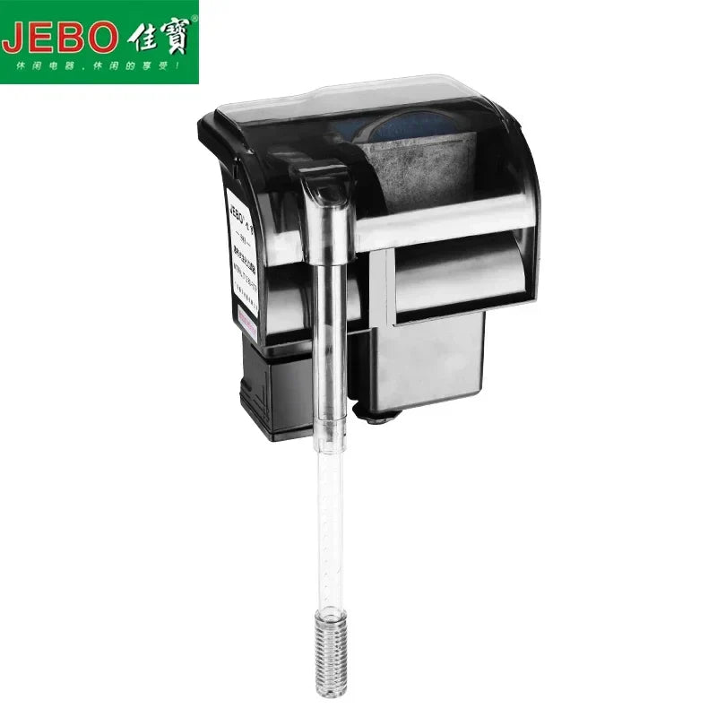 JEBO Aquarium Filter External Hang Up Filter Water