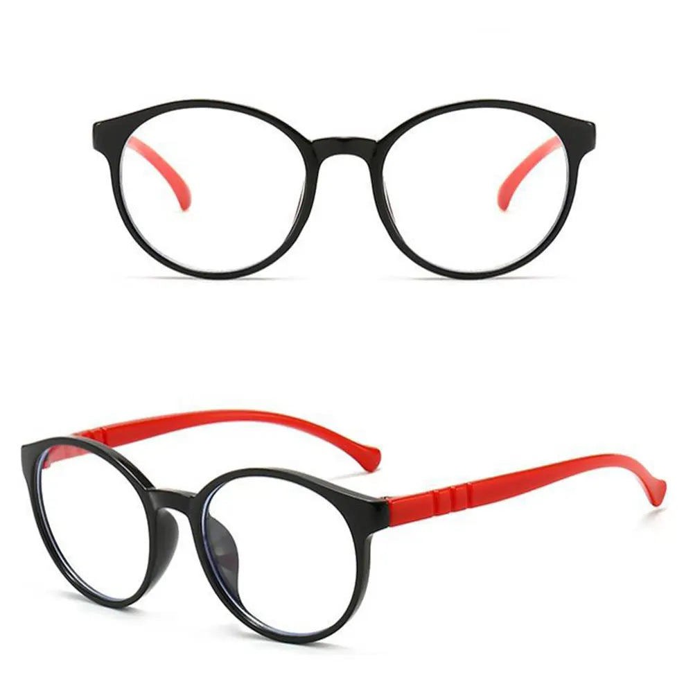 Kids Computer Glasses Round Blue Light Blocking Filter