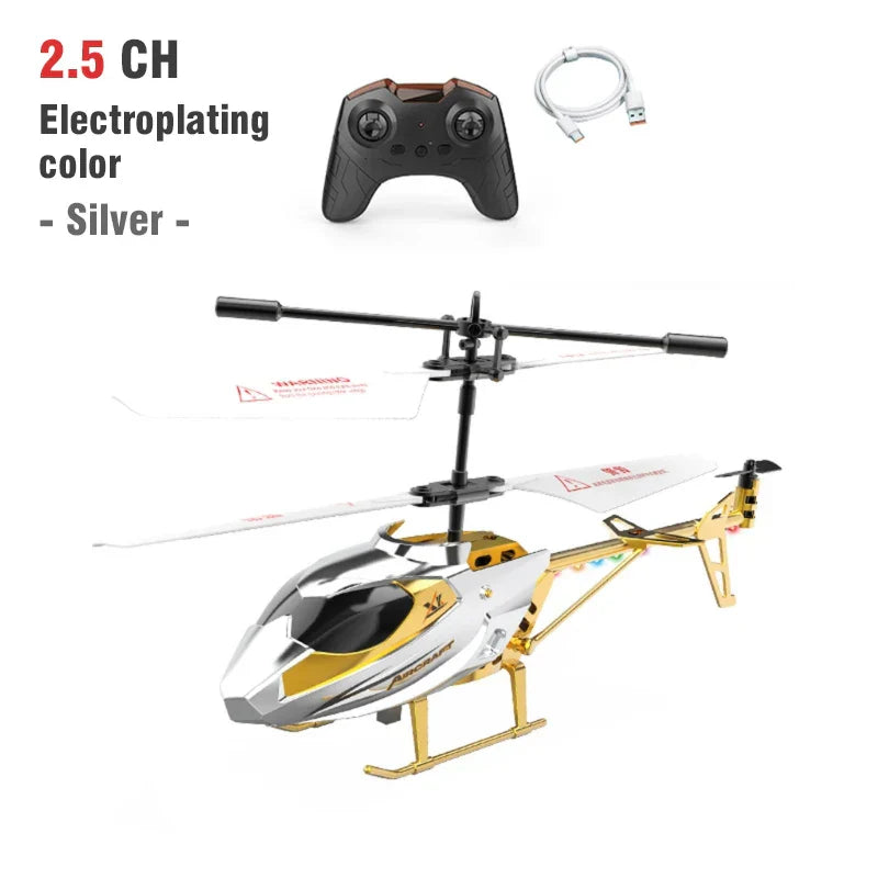 RC Helicopter 2.5CH Remote Control Airplane Kids Toy