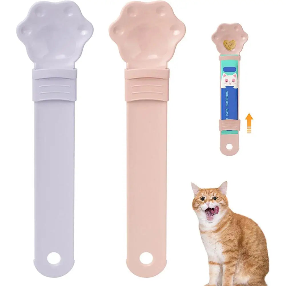Pet Feed Spoon Wet Treat Feeder Spoon Snack