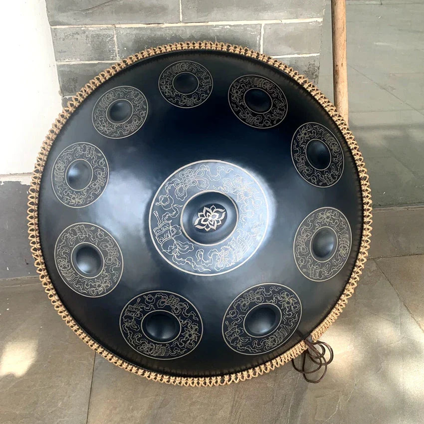Handpan Drum D Minor 9/10 Notes Steel Tongue
