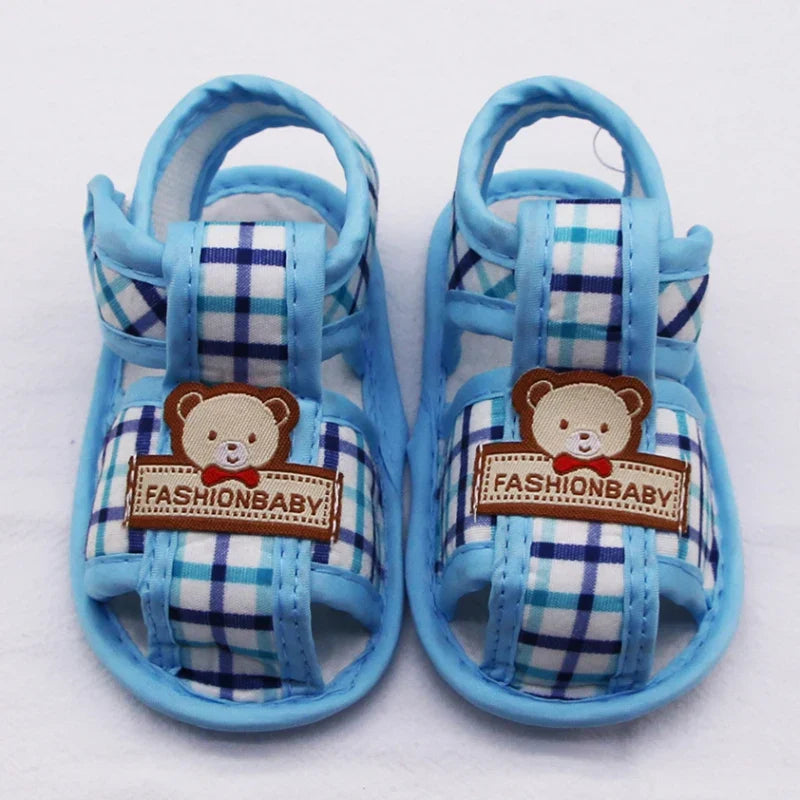 Baby Sandals Toddler Boy Girl Bear Pattern Hollow