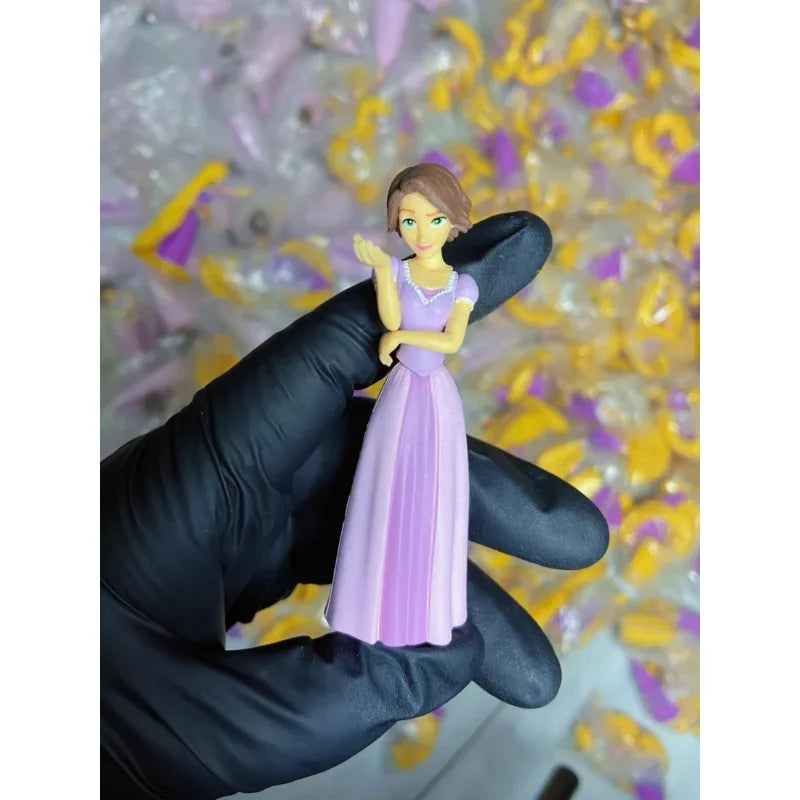 Genuine Disney Princess Rapunzel Figure Doll Assembly Toy