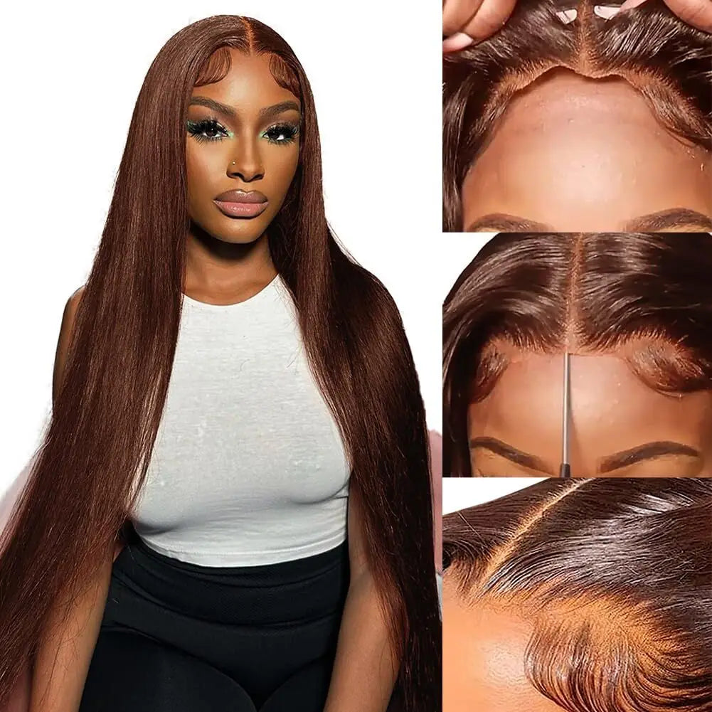 ISEE Hair #4 Glueless Straight Wig Wear And