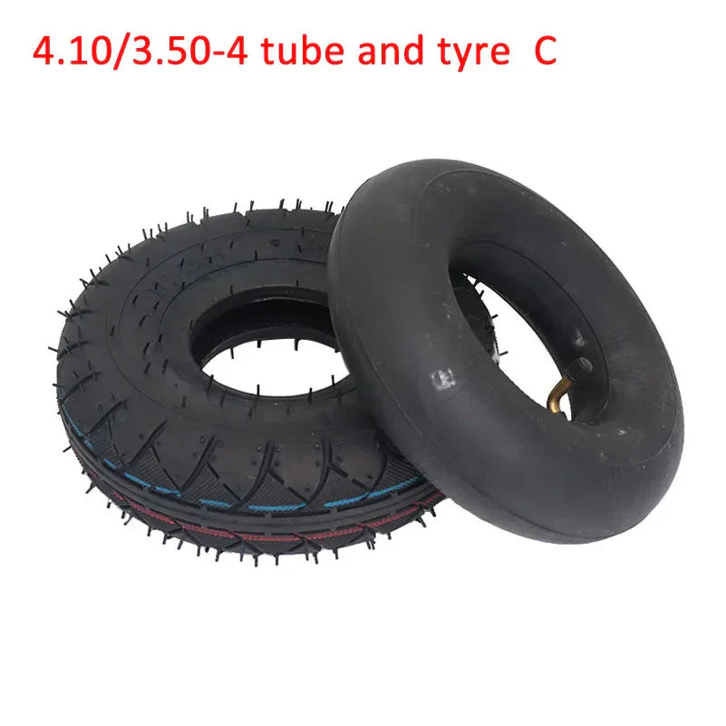 4.10/3.50-4 Tire & Inner Tube for Electric Tricycles & Scooters