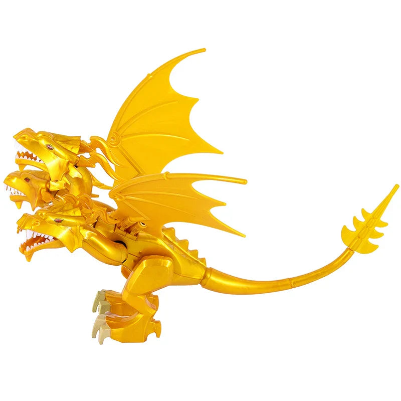 2023 MOC 18cm GodAzillas King Ghidorah Three Head