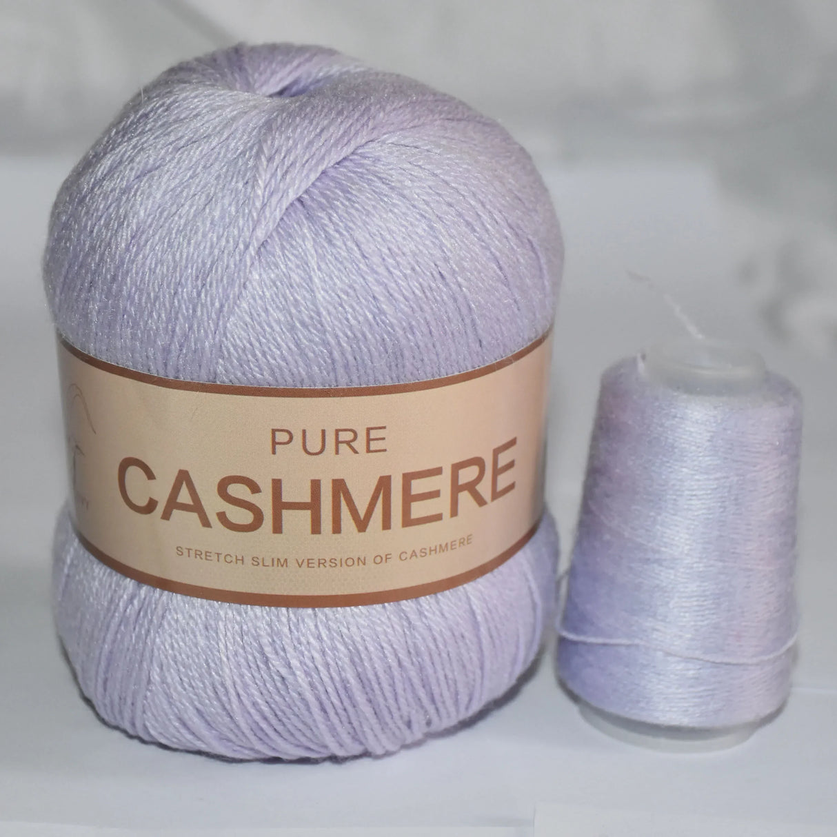 Pure Natural Mongolian Cashmere Yarn Crochet Lana para