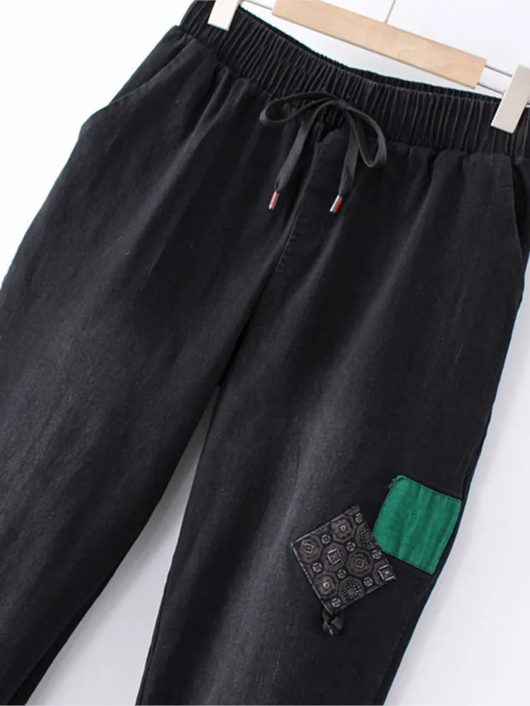Womens Clothing Plus Size Jeans Spring Autumn Fashion
