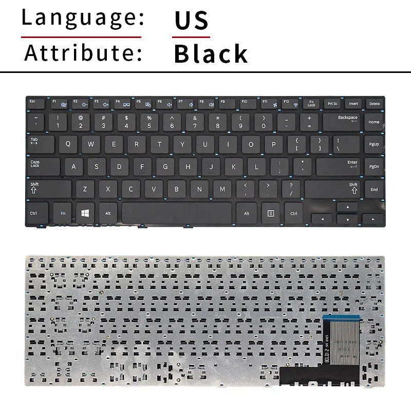 Laptop Keyboard Replace For Samsung NP-370R4E 450R4V 470R4E