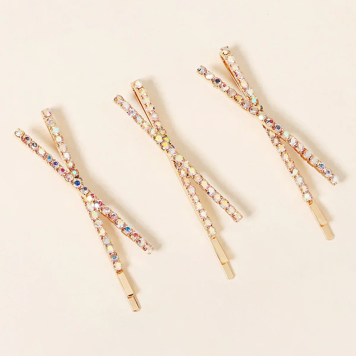 Miallo Fashion Rhinestone Hair Clips for Women Girls