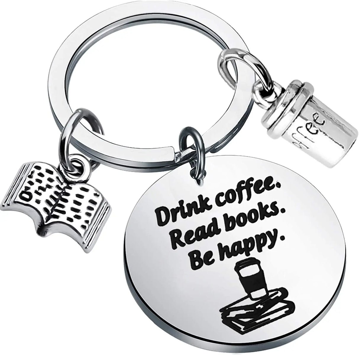 Book Lovers Gift Coffee Lovers Gift Drink Coffee
