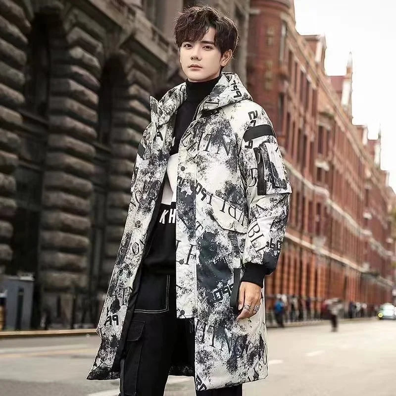 2023 Teens New Winter Men's Down Jacket Stylish