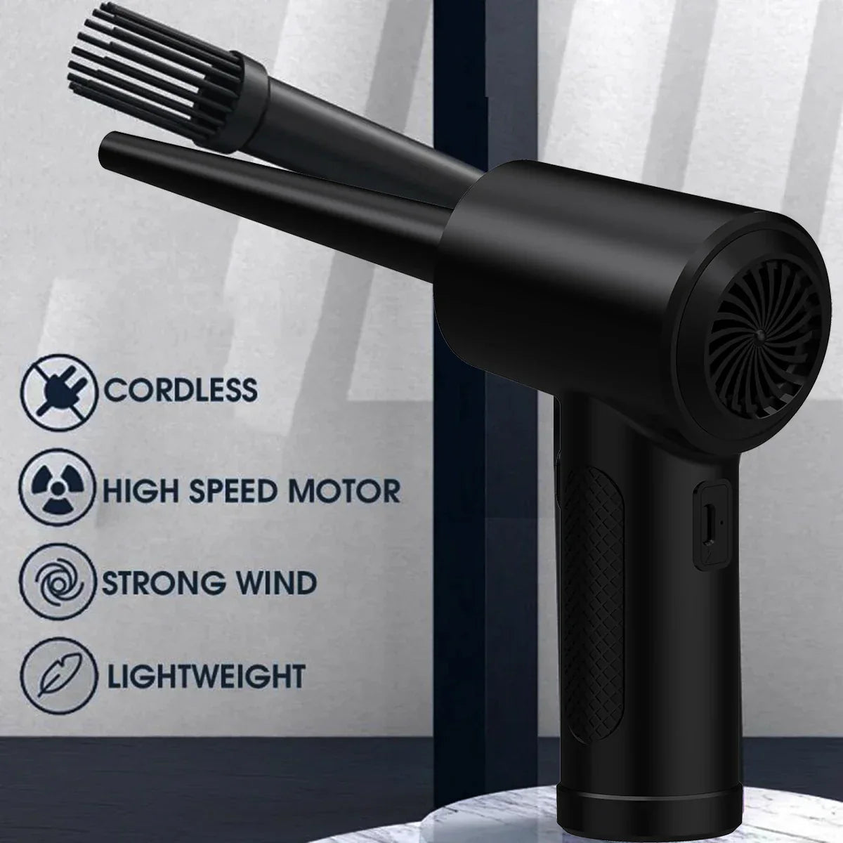 Wireless Air Blower Computer Cleaner Dust Device Electric