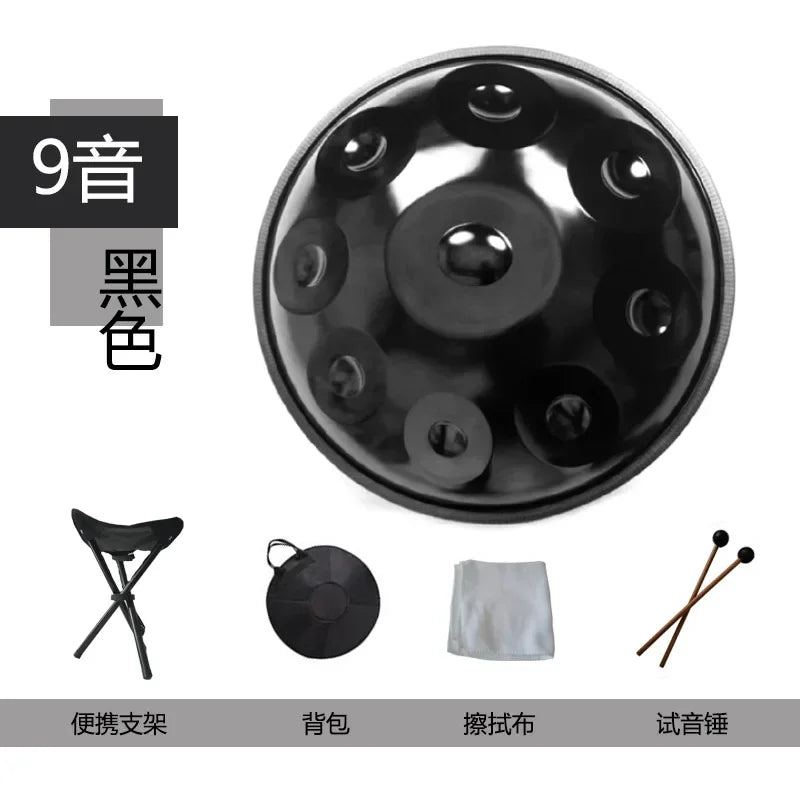 HandPan Drum with Bag Holder, Handpan Drum, Steel