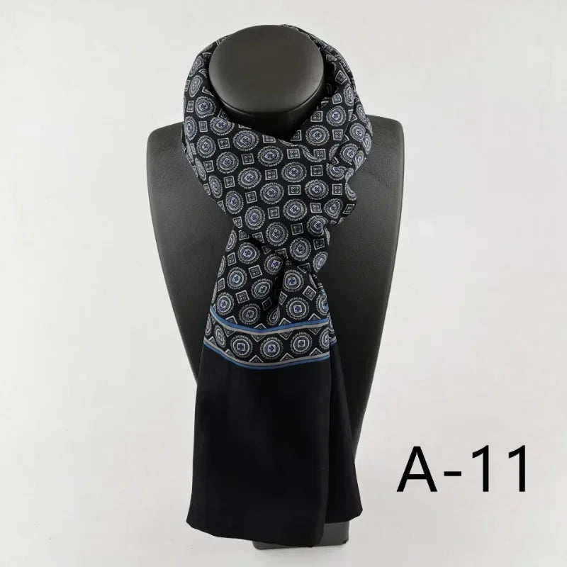 New Fashion Spring Winter Silk Scarf for Men