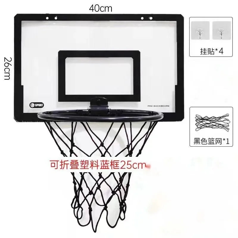 Portable Funny Mini Basketball Hoop Toys Kit Indoor