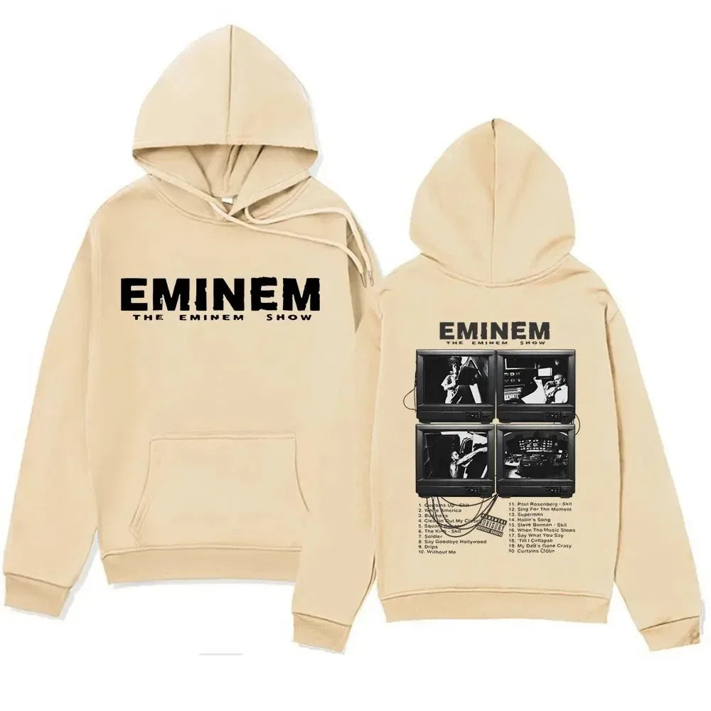 Plus Size Rapper Eminem Music Album Hoodies World