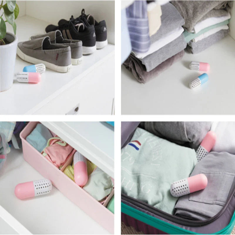 2pcs Shoes Deodorizer Capsules for Sneaker Gym Bag