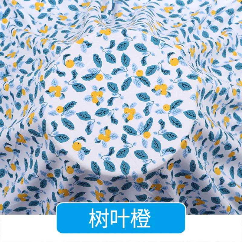Artificial cotton fabric in stock wholesale of summer