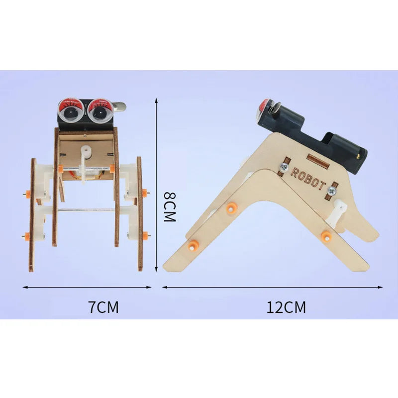 Walking Spider Robot Bionic Spiderman Robot DIY Assemble