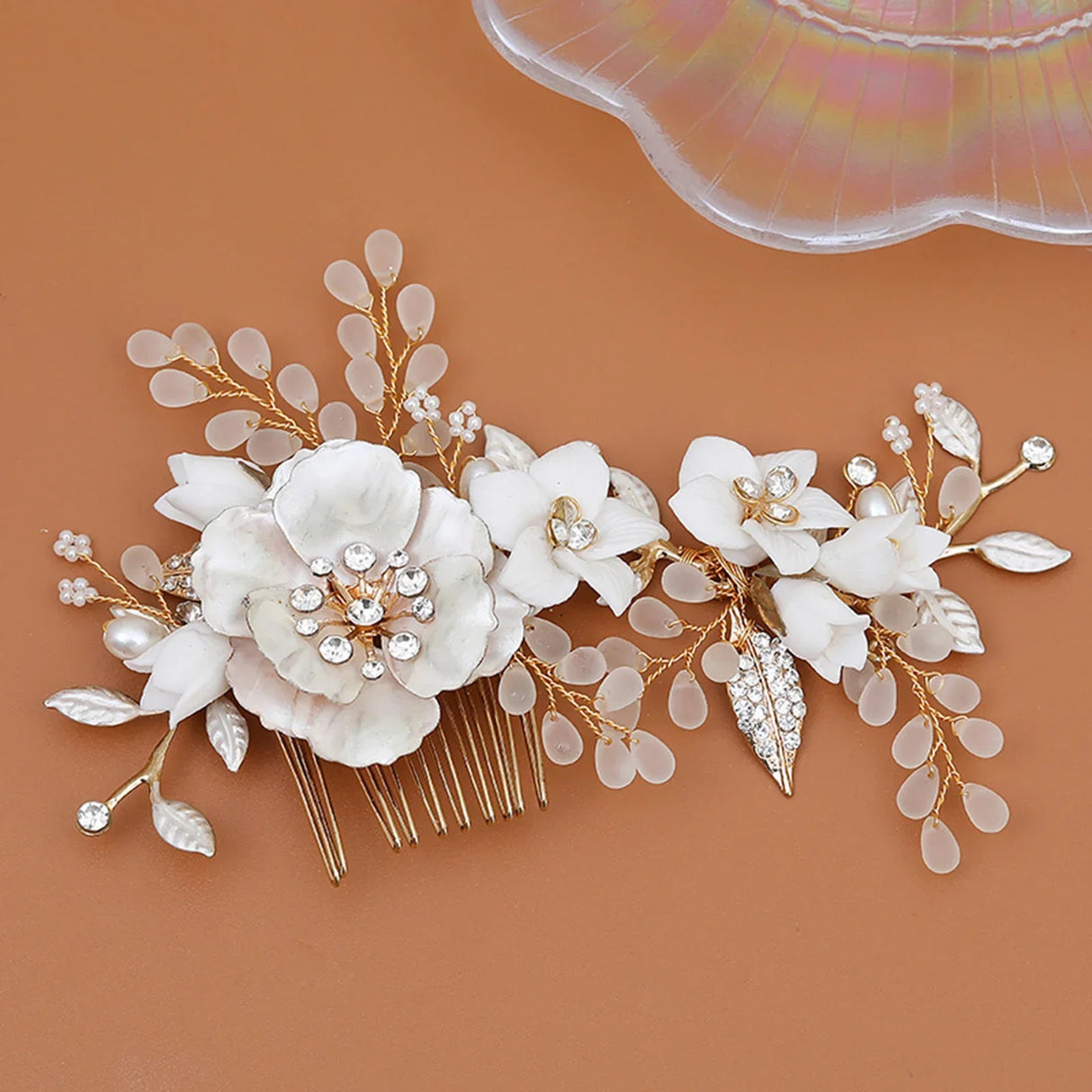 Flower Wedding Hair Accessories Hairband Bride Tiaras For