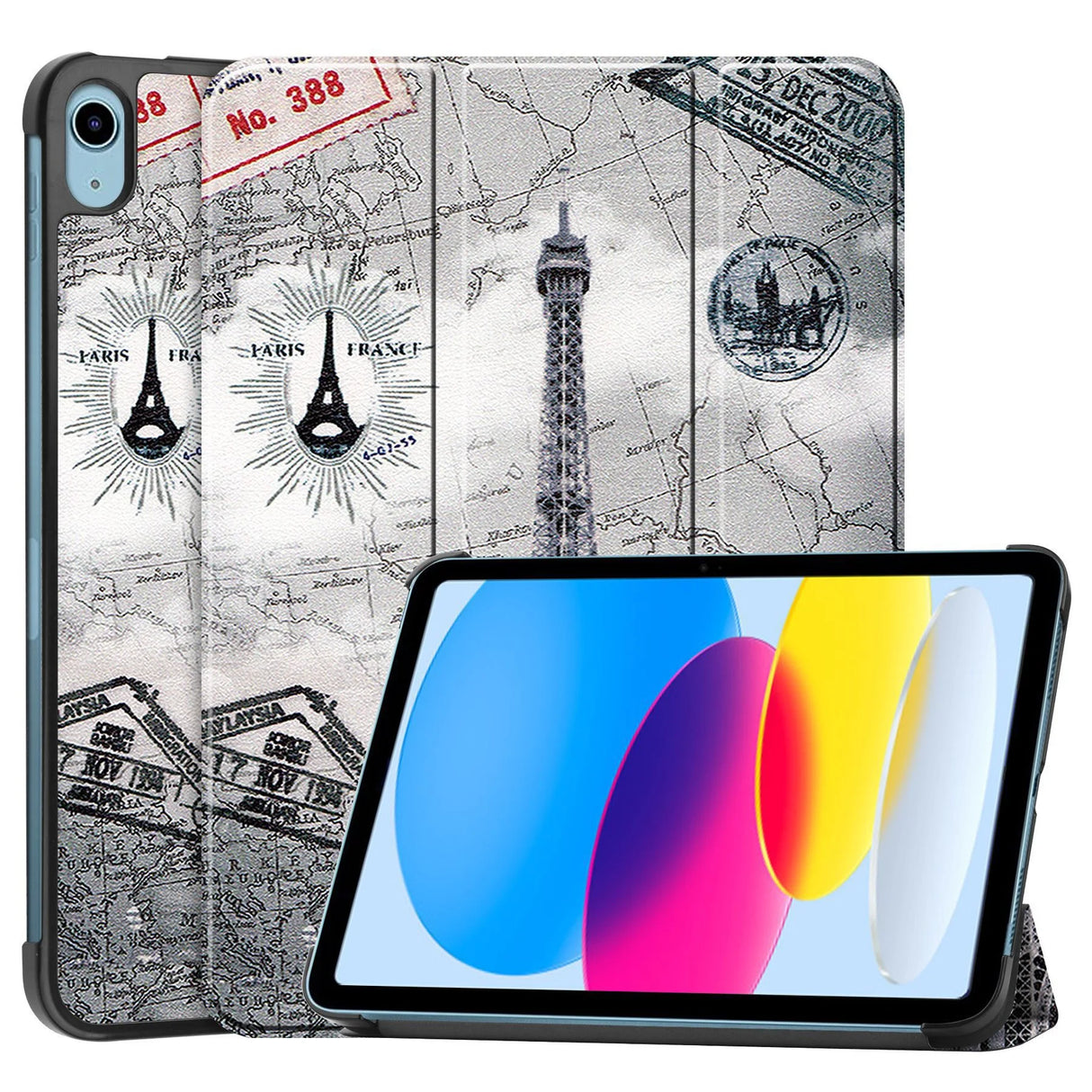 IPad 10.8 Inch Shell Apple Tablet Painted Graffiti