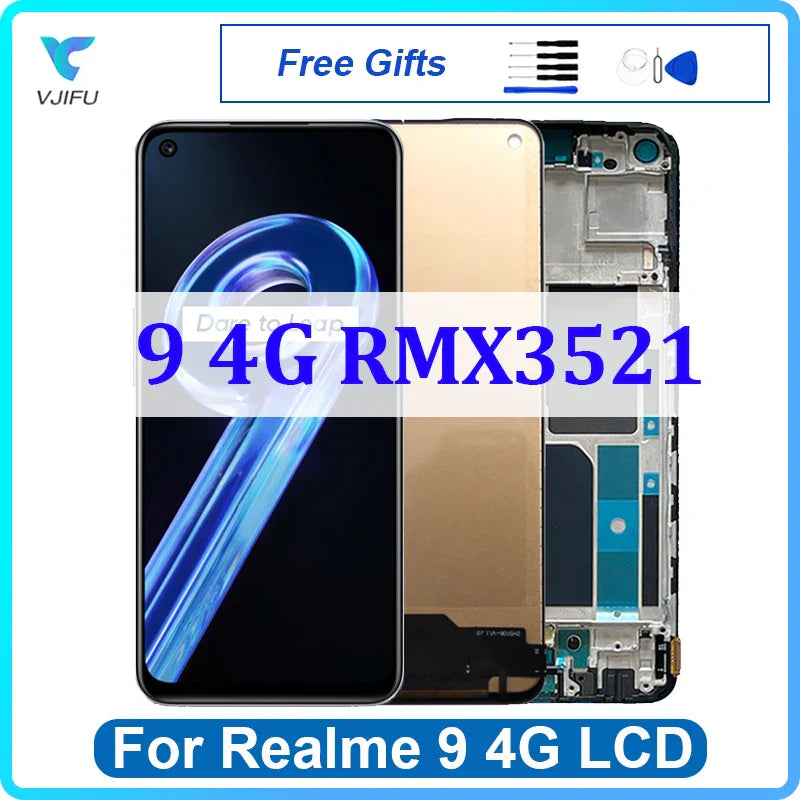 6.4" LCD For OPPO Realme 9 4G RMX3521