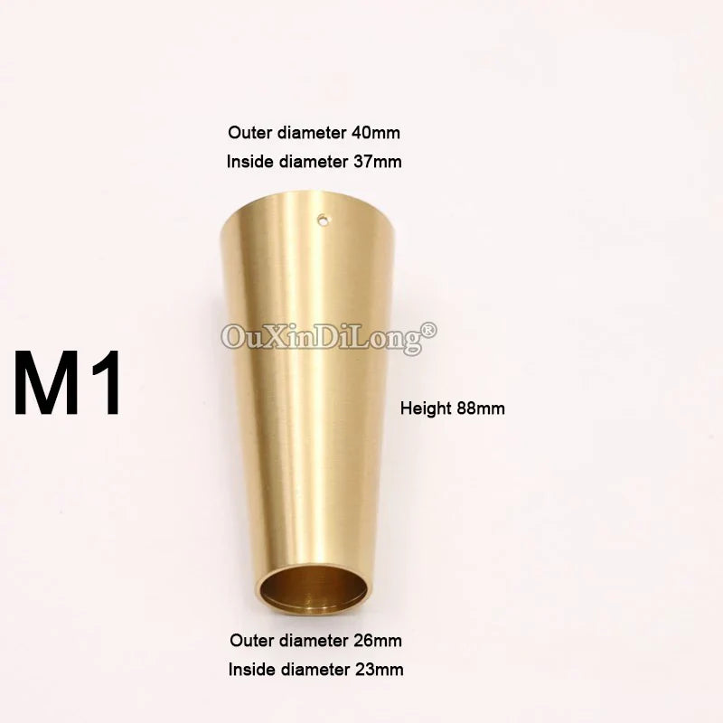 4PCS Pure Brass Covers Chair Cups Cabinet Covers