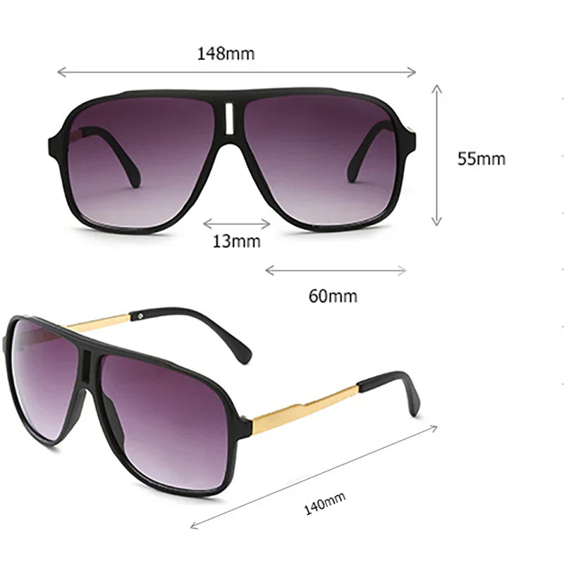 CARRERA Vintage Retro Outdoor Sports Driving Big Frame