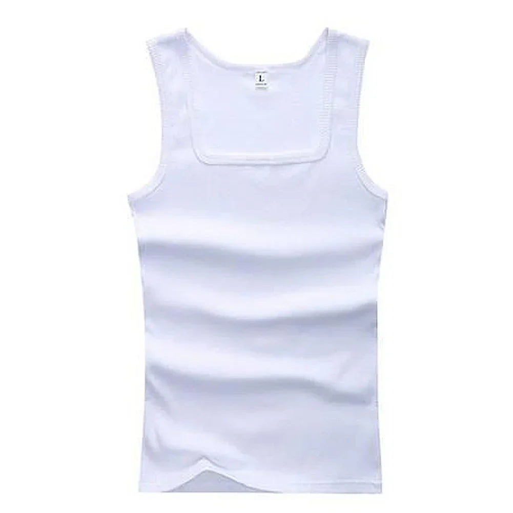 Men Muscle Vests Cotton Underwear Sleeveless Slim Tank