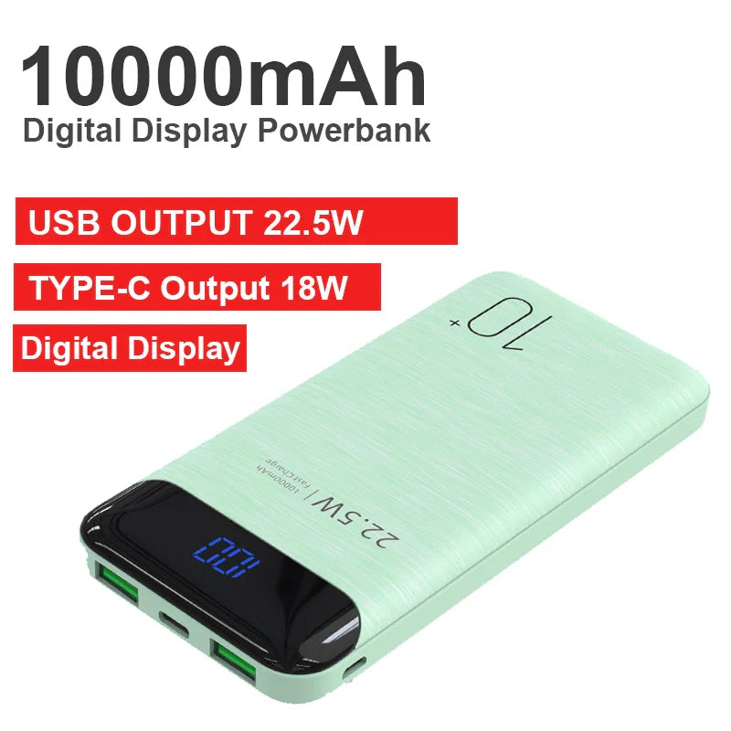 20000mAh Portable Power Bank External Battery Charger USB