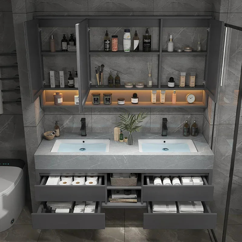 Slim Storage Vanity Bathroom Cabinets Storage Smart Vanity