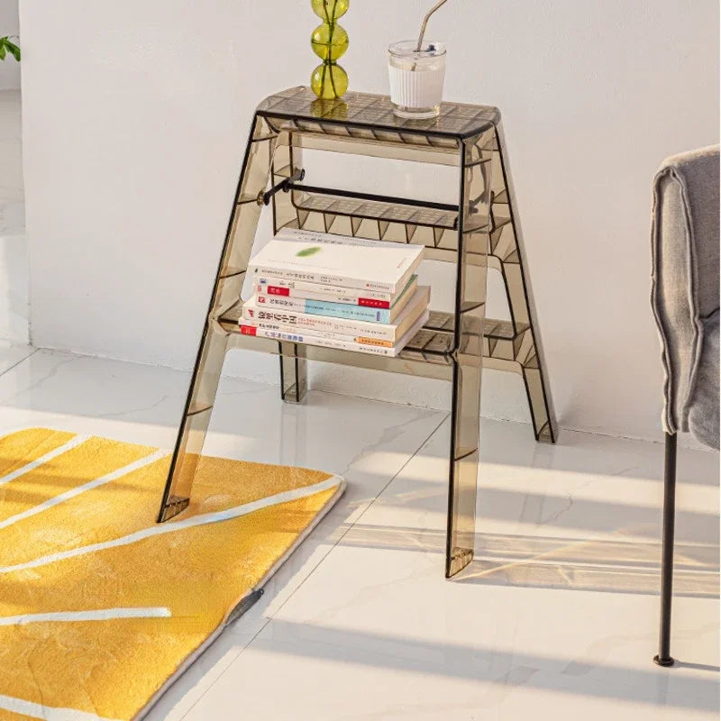 Nordic Light Luxury Ladder chair Folding High Stools
