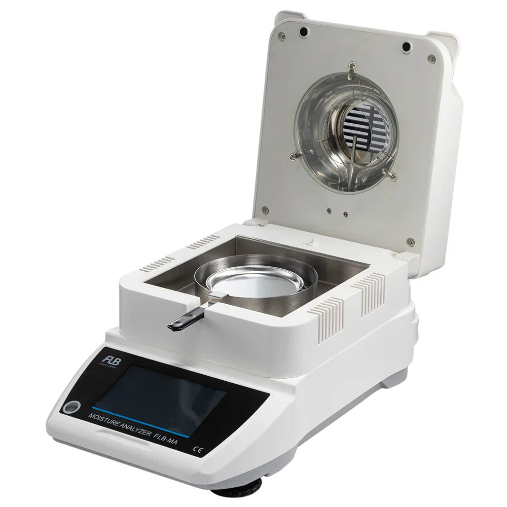 Moisture Analyzer Balance Meter 0.001g Readability Touch Screen