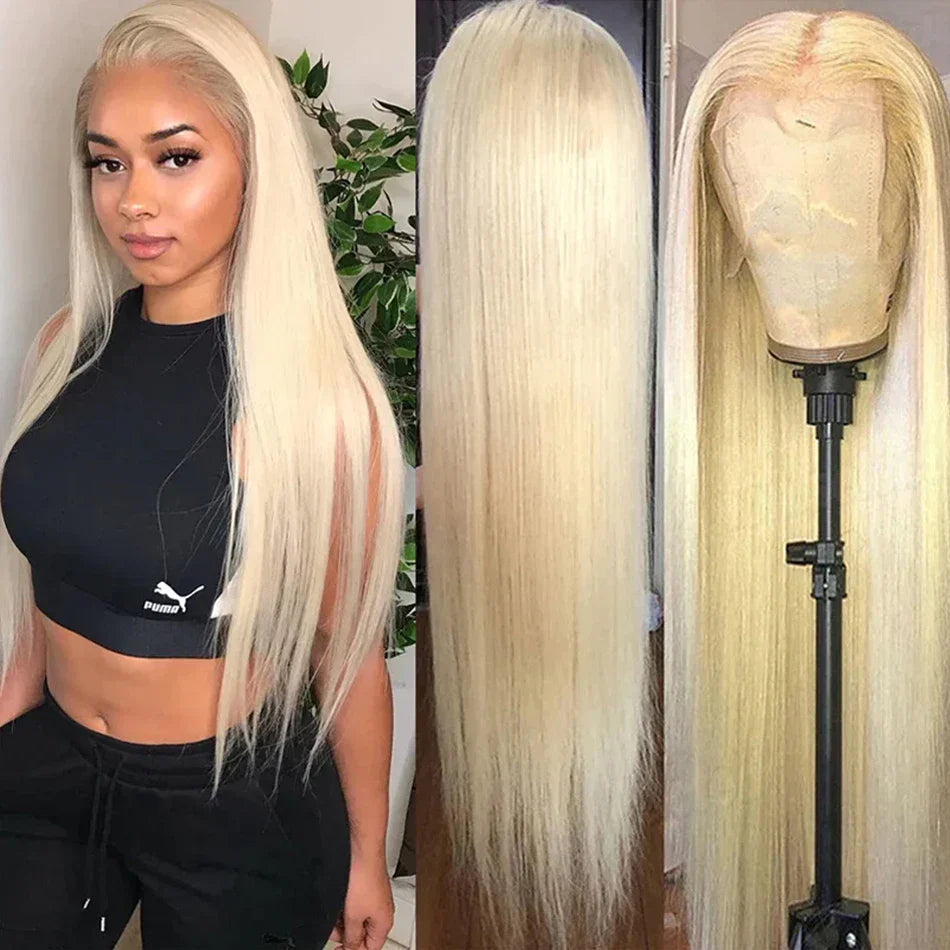 613 13x6 HD Lace Frontal Wig Blonde 613