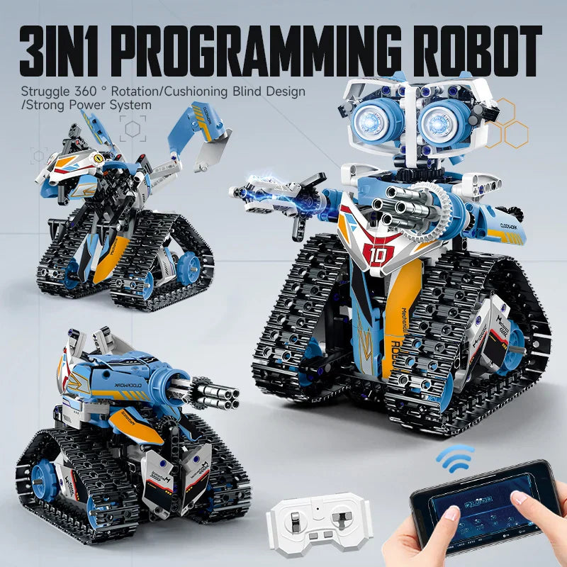 STEM Educational 3 in 1 Robot Programmable Building