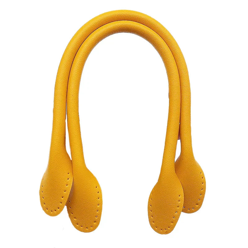 2 Pcs Detachable PU Leather bag Handle Lady