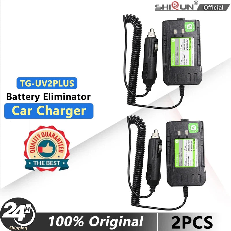 TG-UV2 PLUS Li-ion Battery QuanSheng Walkie Talkie DC