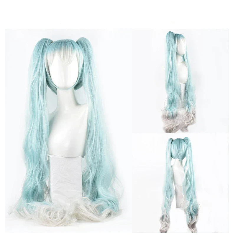 15 Colors Miku Cosplay Wigs Japanese Singer Wig
