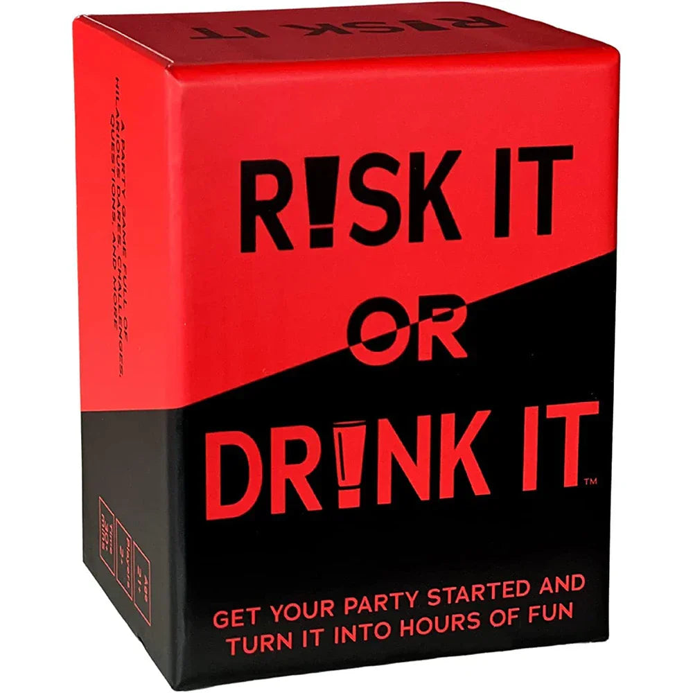Risk It Or Drink It Fun Party Game