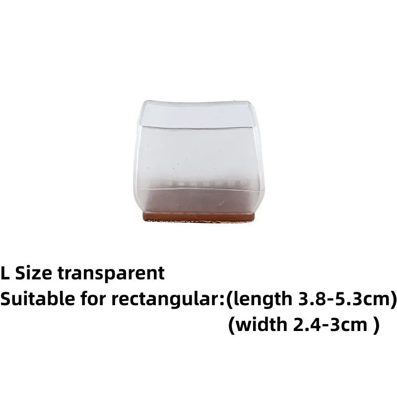 Silicone Chair Legs Non-Slip Pads Furniture Sofa Feet