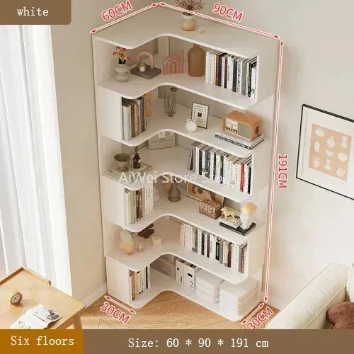 Storage Organizer Bookcases Shelves Magazine Wall Mainstays Racks